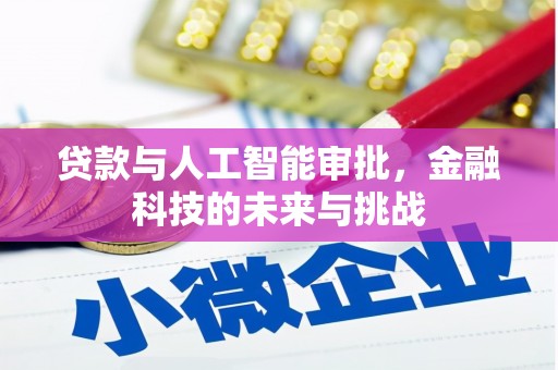 阿荣旗贷款与人工智能审批，金融科技的未来与挑战
