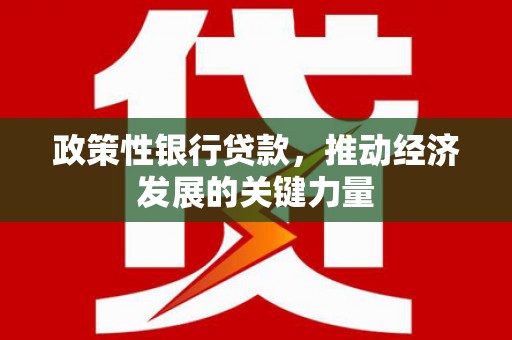 阿荣旗政策性银行贷款，推动经济发展的关键力量