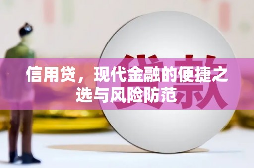 阿荣旗信用贷，现代金融的便捷之选与风险防范
